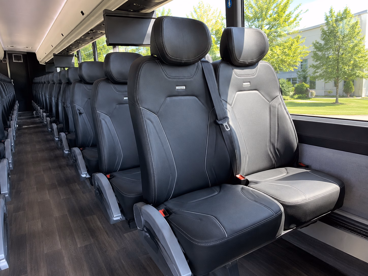 hoboken private event transportation onboard seating