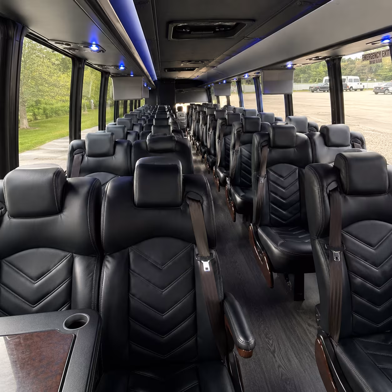 hoboken sporting event transportation onboard seating