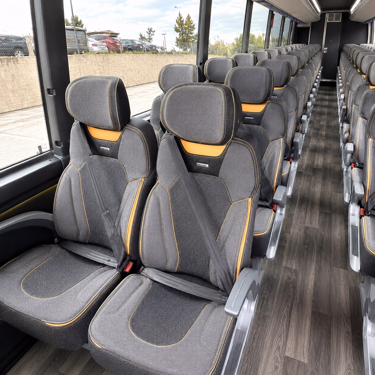 north bergen charter bus rental inside