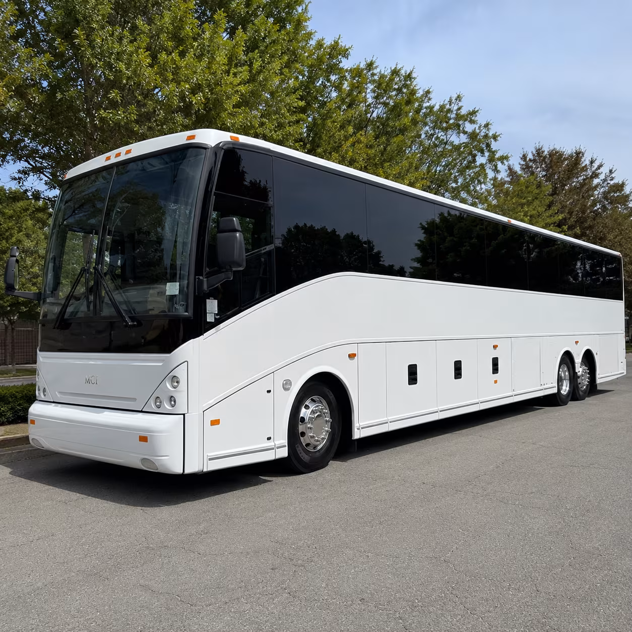 union city charter bus rental exterior