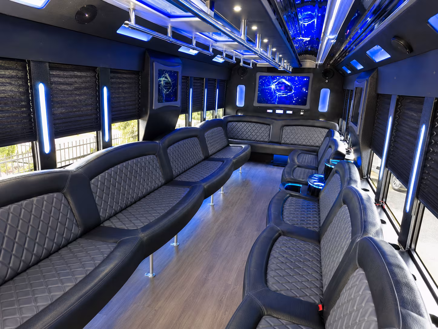 wedding party bus rental