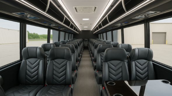 hoboken 15 passenger minibus inside