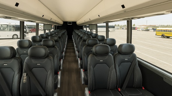 hoboken 18 passenger minibus inside