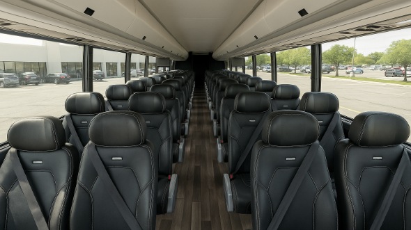 hoboken 35 passenger minibus inside