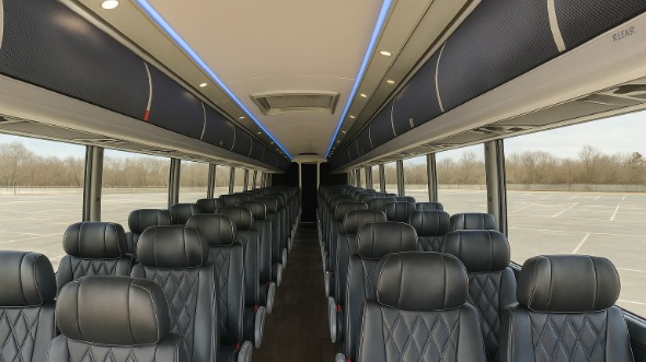 hoboken 55 passenger charter bus rental