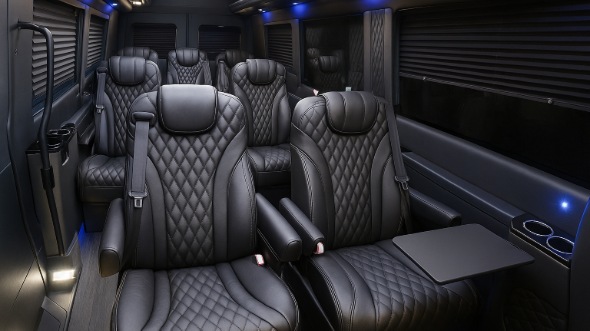 hoboken sprinter van with driver rental